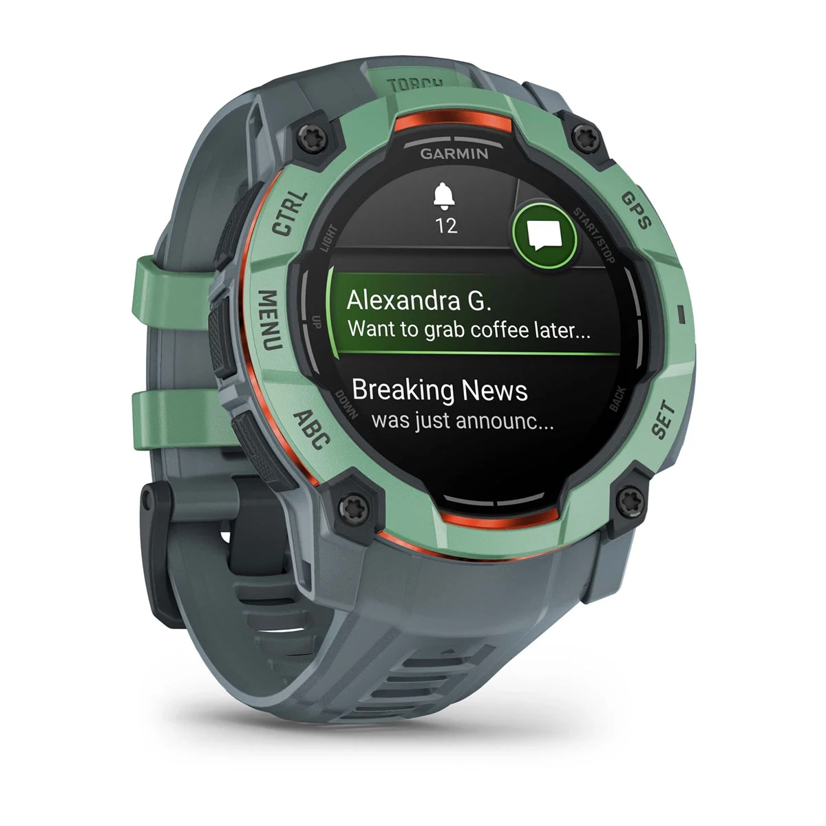 GARMIN Instinct 3 – 50 mm, AMOLED Neotropic with Twilight Band - Image 3