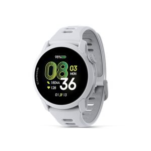 COROS PACE 4 Ultralight Sport GPS Watch, White Silicone, Standard