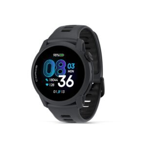 COROS PACE 4 Ultralight Sport GPS Watch, Black Silicone, Standard